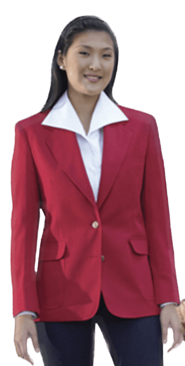 Ladies Red (Fire Engine Red) Classic Blazer – Blazers for Everyone