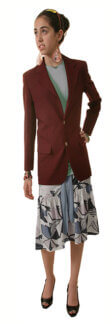 Youth Burgundy Blazer.