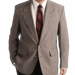 Mens Grey Classic Plus Blazers.