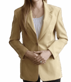 Ladies Camel Classic Plus Blazers.