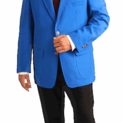 Men's Royal Blue Blazer